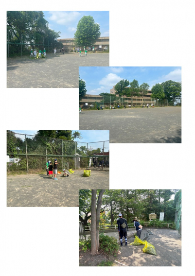 ネット公園さわやか清掃を実施しました